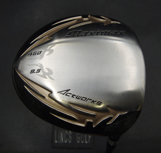 ActWorks Maximax 460 9.5° Driver Stiff Graphite Shaft Works Grip