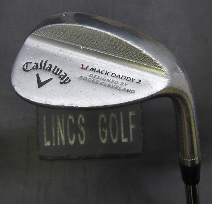Callaway Mack Daddy 2 60° Lob Wedge Stiff Steel Shaft Golf Pride Grip