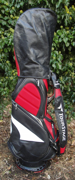 6 Division BridgeStone Carry Trolley Golf Clubs Bag**
