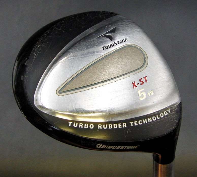 Bridgestone Tourstage X-ST 18° 5 Wood Stiff Graphite Shaft Golf Pride Grip