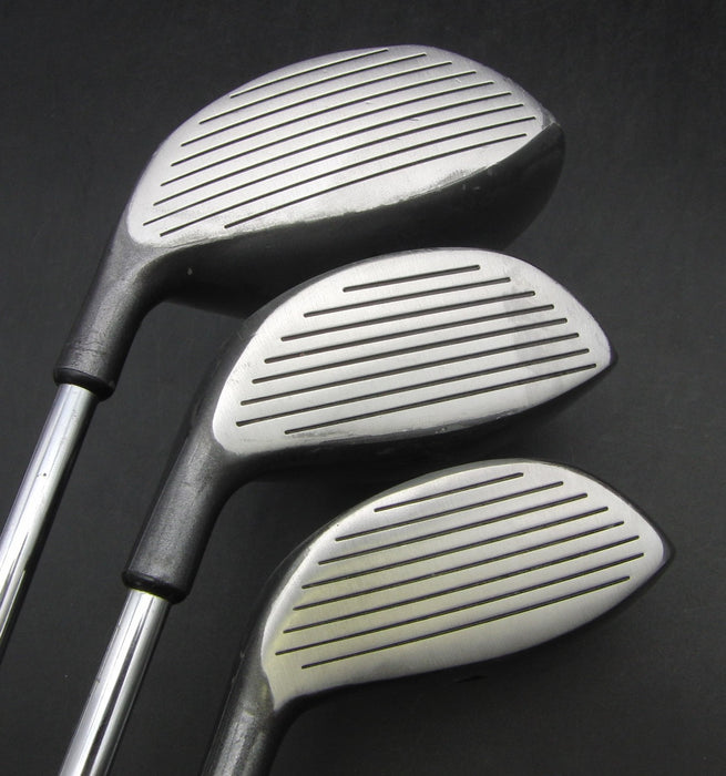 Set of 3 Mustang Titanium Matrix Driver + 3 Wood + 5 Wood Regular Steel Shafts