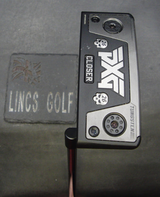 Left-Handed PXG Closer Tungsten Putter 87cm Playing Length Steel Shaft PXG Grip