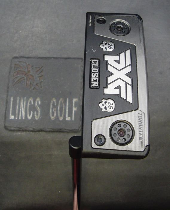 Left-Handed PXG Closer Tungsten Putter 87cm Playing Length Steel Shaft PXG Grip