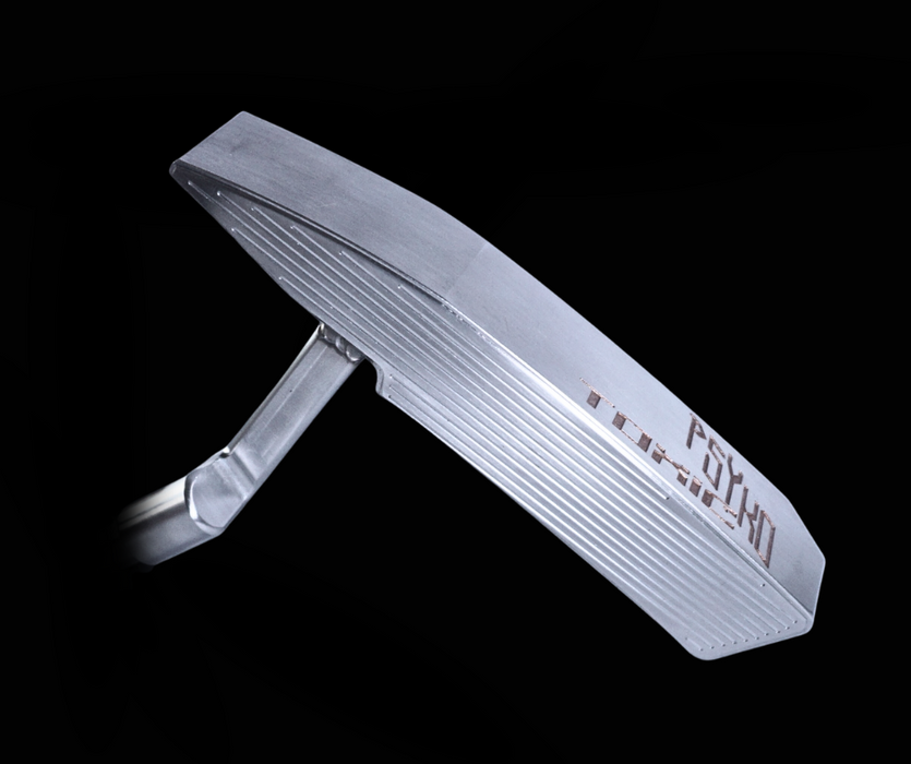 PSYKO TOXIC LONGTAIL CNC Milled Putter Twisted Neck (welded to the head) + HC
