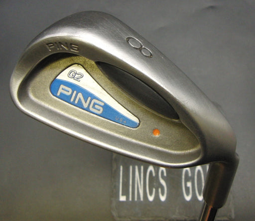 Ping G2 Orange Dot 8 Iron Regular Steel Shaft Ping Grip