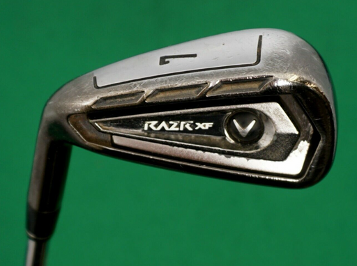 Left Handed Callaway RAZR XF Forged 7 Iron Uniflex Steel Shaft Callaway Grip
