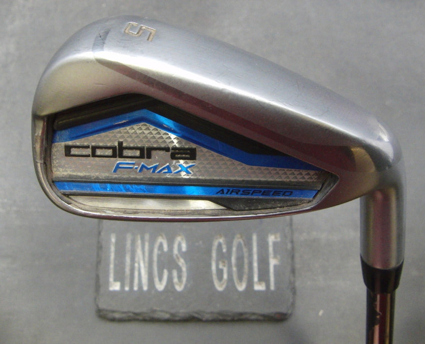 Cobra F-Max Air Speed 5 Iron Seniors Graphite Shaft Lamkin Grip