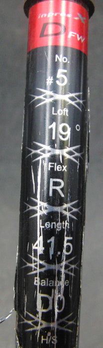 Yamaha Inpres X Fricoff Sole 19° 5 Wood Regular Graphite Shaft Nexgen Grip