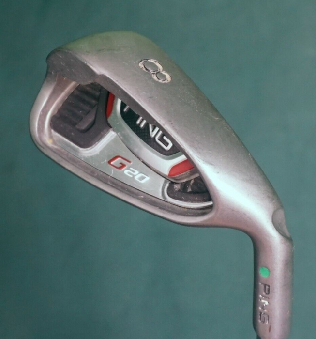 Ping G20 Green Dot 8 Iron Senior Steel Shaft Ping Grip