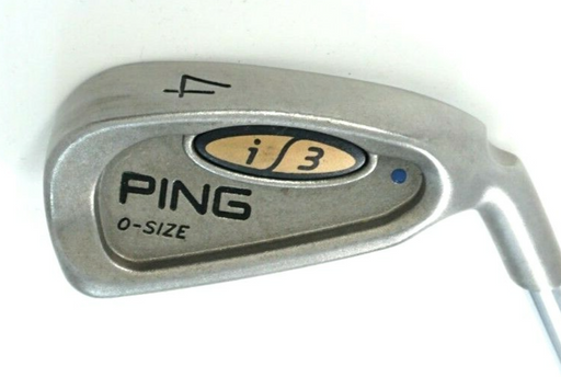 Ping i3 O Size Blue Dot 4 Iron JZ Cushin Stiff Steel Shaft Ping Grip