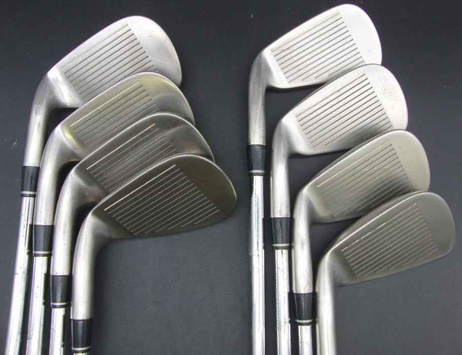 Set of 8x Nike Pro Combo Ti Face 4-PW + AW Irons Stiff Steel Shafts Nike Grips