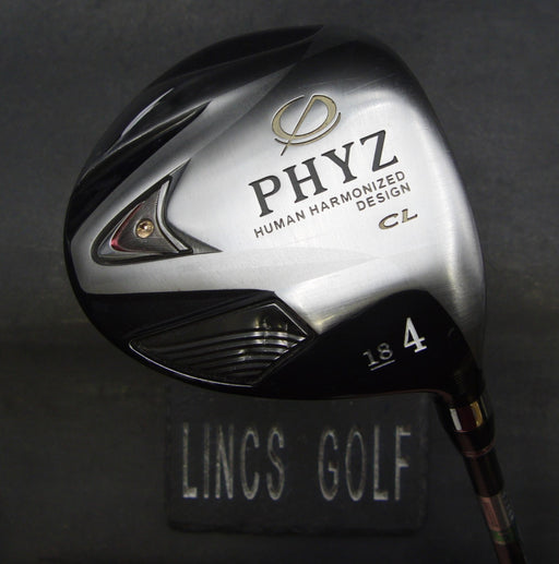PHYZ Human Harmonized Design CL 18° 4 Wood Regular Graphite Shaft PHYZ Grip