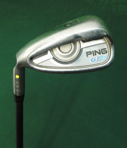 Left Handed Ping G Series Yellow Dot 9 Iron Senior Graphite Shaft G/Pride Grip