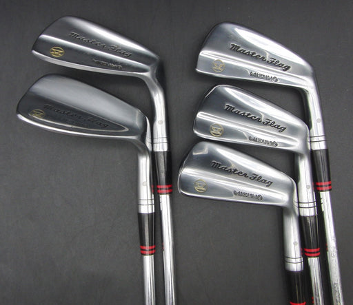 Half Set of 5x Mizuno Master Flag 3, 5, 7 & 9 Irons + Sand Wedge Regular Steel