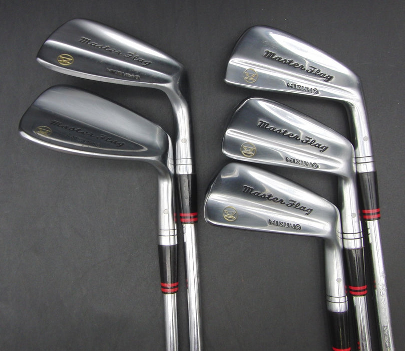 Half Set of 5x Mizuno Master Flag 3, 5, 7 & 9 Irons + Sand Wedge Regular Steel