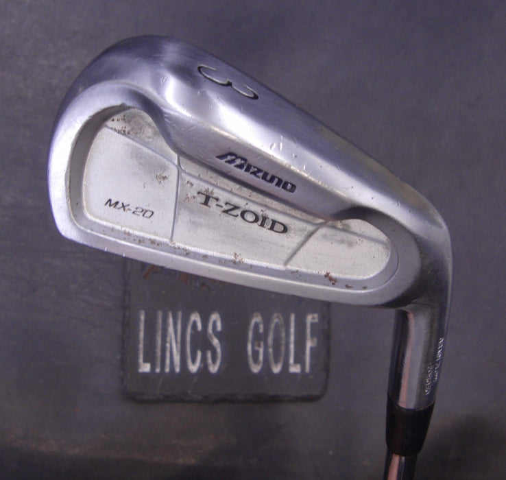 Mizuno MX-20 T-Zoid 3 Iron Stiff Steel Shaft Mizuno Grip