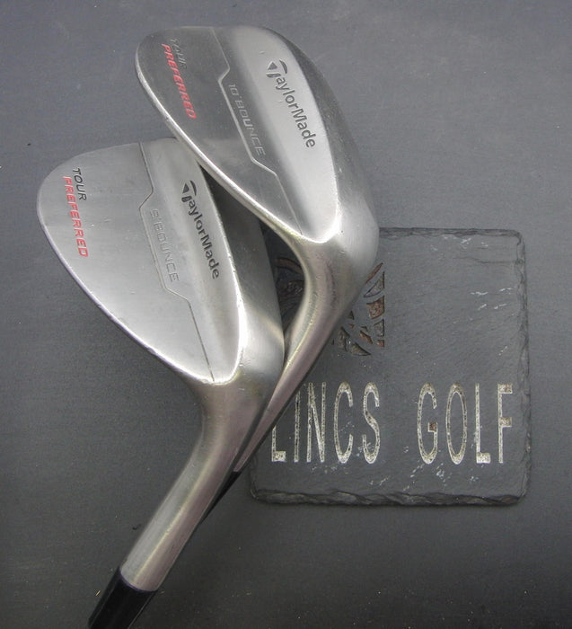 Set of 2 TaylorMade Tour Preferred 50° Gap+60° Lob Wedges Regular Steel Shafts*