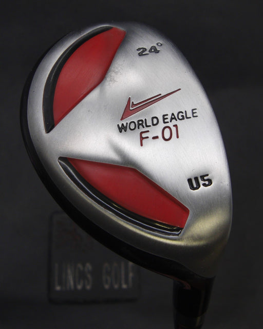 World Eagle F-01 24° 4 Hybrid Stiff Graphite Shaft World Eagle Grip