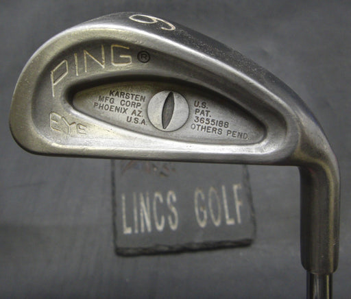 Ping Eye Black Dot 6 Iron Stiff Steel Shaft Ping Grip