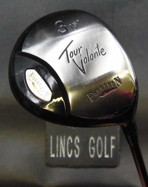 Fourteen Tour Volonte 15° 3 Wood Stiff Graphite Shaft Golf Pride Grip
