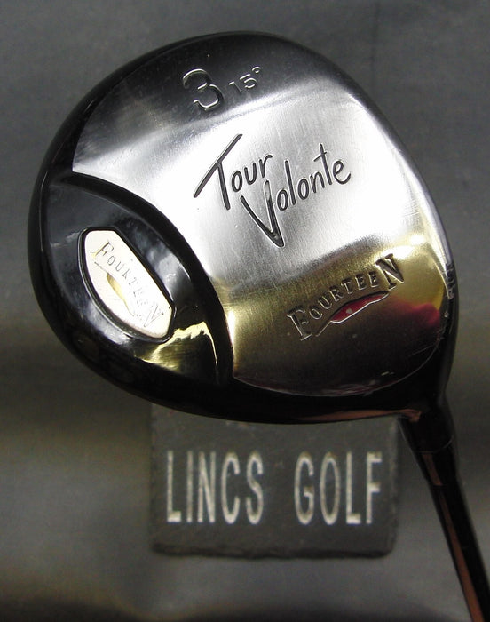Fourteen Tour Volonte 15° 3 Wood Stiff Graphite Shaft Golf Pride Grip