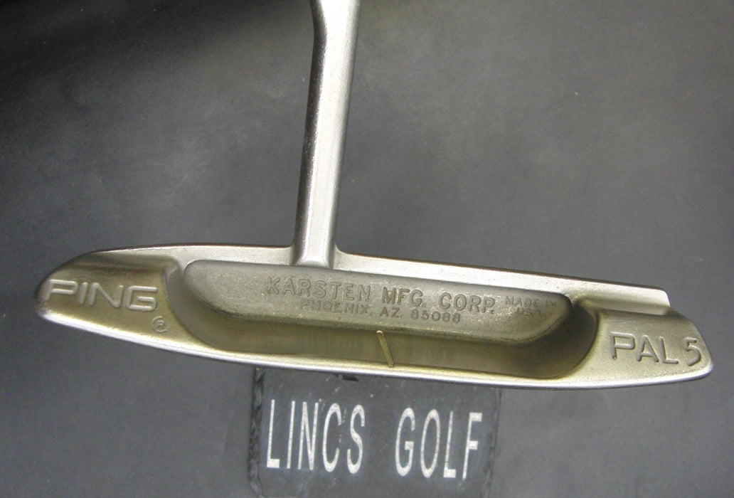 Refurbished Ping Pal 5 Putter 89.5cm Playing Length Steel Shaft Acer Grip
