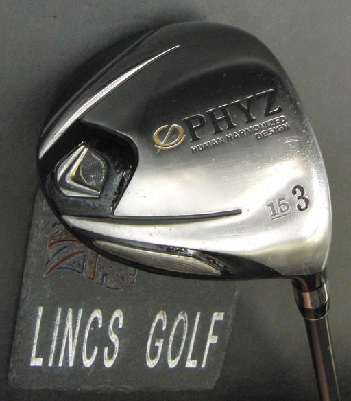 Bridgestone PHYZ 15° 3 Wood Regular Graphite Shaft Zelon Grip