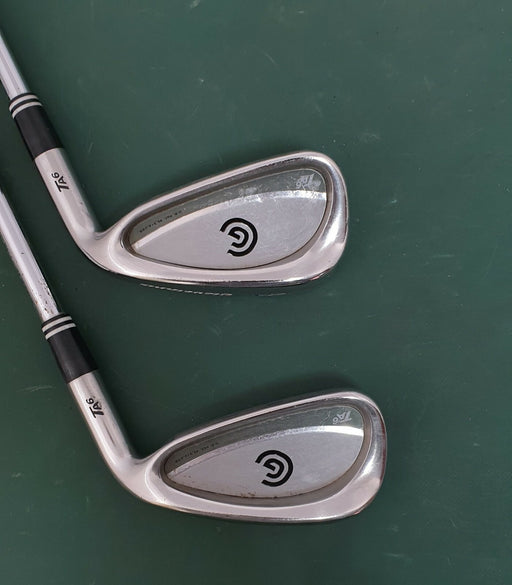 Set of 2 x Cleveland TA6 Irons 4 & 6 Regular Steel Shaft Mixed Grips