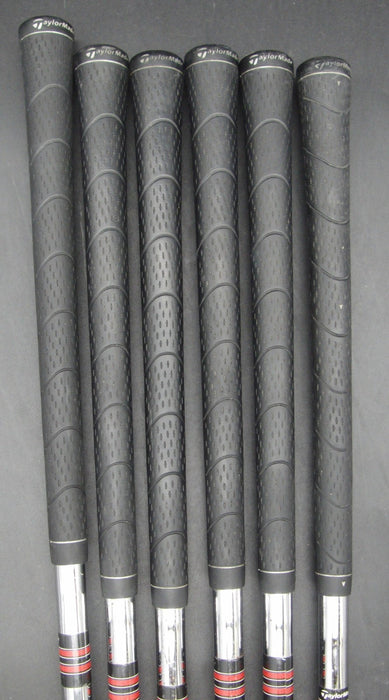 Set of 6x TaylorMade r5 XL Plus Irons 5-PW Stiff Steel Shafts TaylorMade Grips