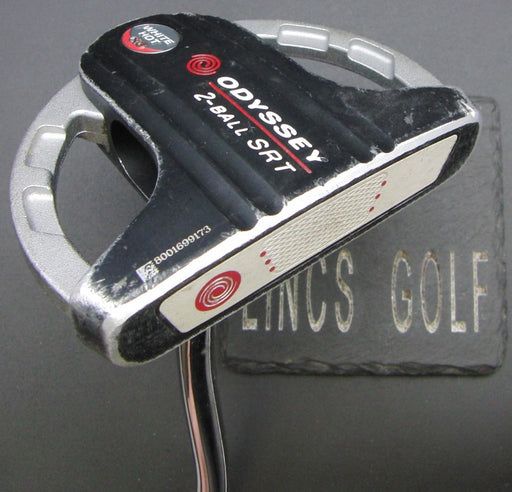 Odyssey White Hot 2-Ball SRT Putter Steel Shaft 89cm Length Psyko Grip*