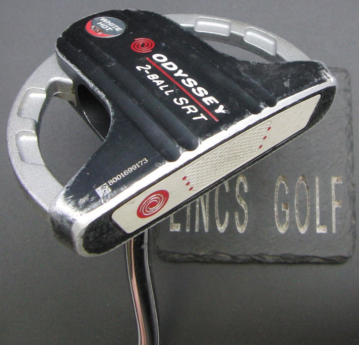 Odyssey White Hot 2-Ball SRT Putter Steel Shaft 89cm Length Psyko Grip*