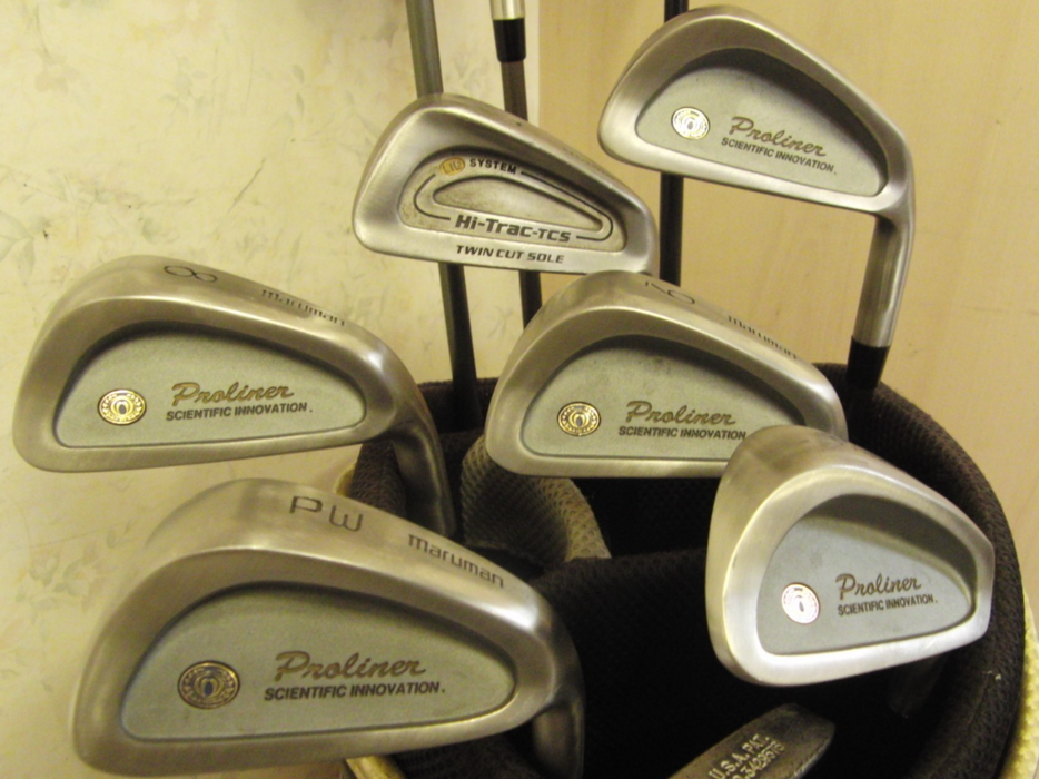 Set Of Maruman 6-SW Irons + XXIO Driver + 3 1/2 Yard Wood + 3 Wood + Putter