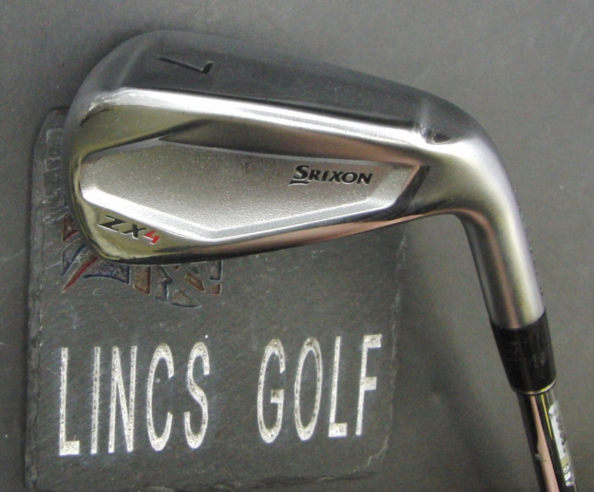 Srixon ZX4 Face Forged 7 Iron NS Pro Stiff Steel Shaft Srixon Grip