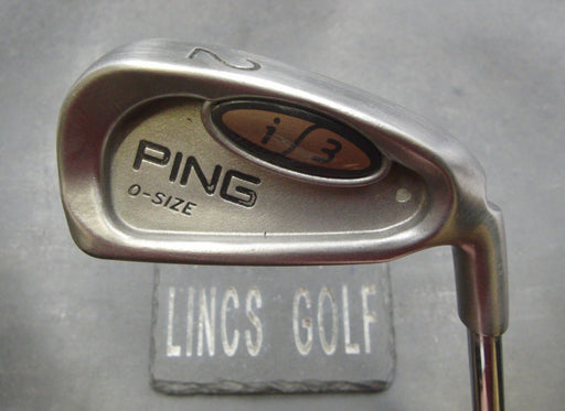Ping OSize i3 White Dot 2 Iron Stiff Steel Shaft Ping Grip