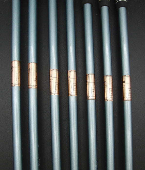 Set of 7x Honma LB-737 Irons 3-9 Stiff Graphite Shafts Honma Grips*