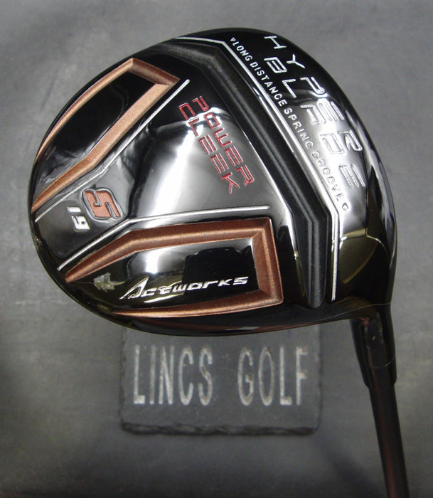 Actworks Hyper Blade Power Cleek 19° 5 Wood Regular Graphite Shaft Works Grip