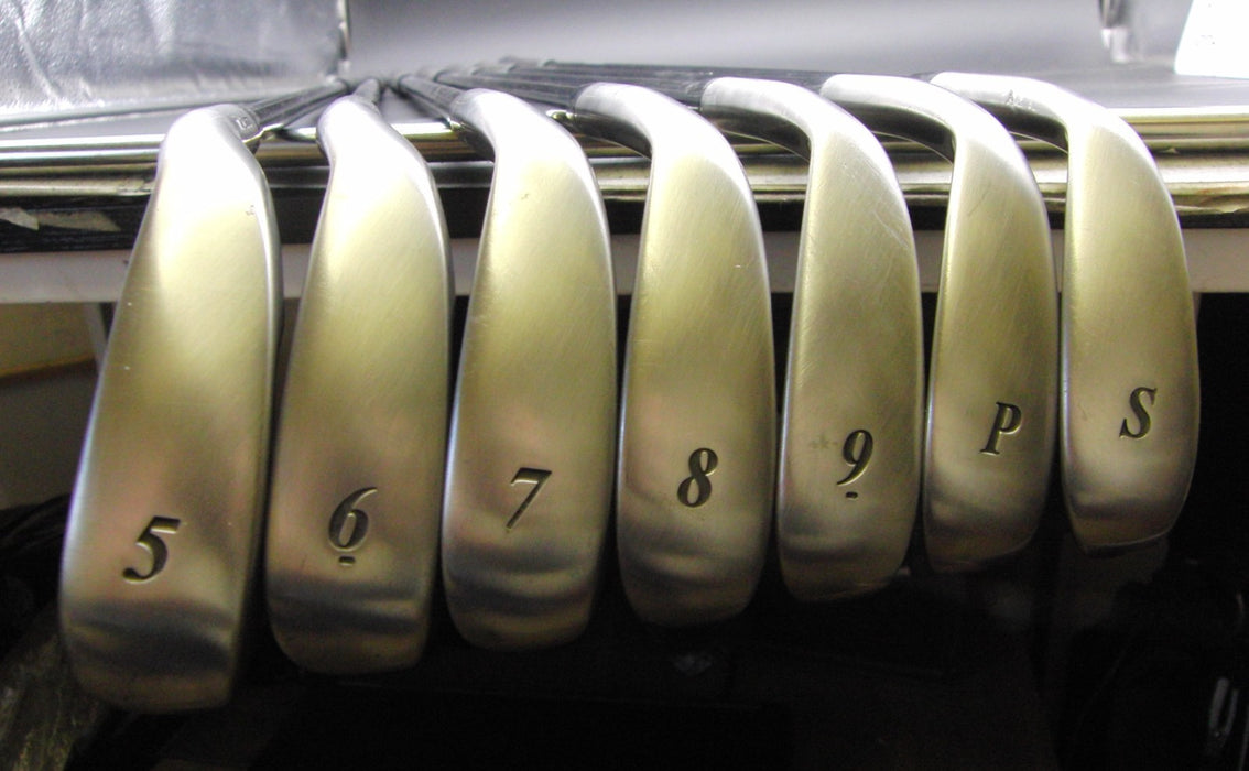 Set of 7x Mizuno Zephyr 5-SW Irons Regular Graphite 0.75" Shorter Than STD