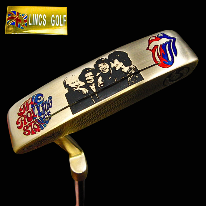 Custom Milled The Rolling Stones Themed Ping Anser Putter 86cm Steel Shaft