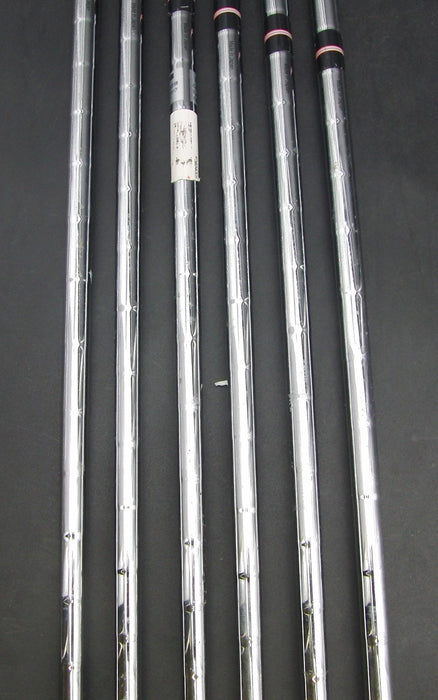 Set of 6x TaylorMade Burner Forged 5-PW Irons Stiff Steel Shafts*