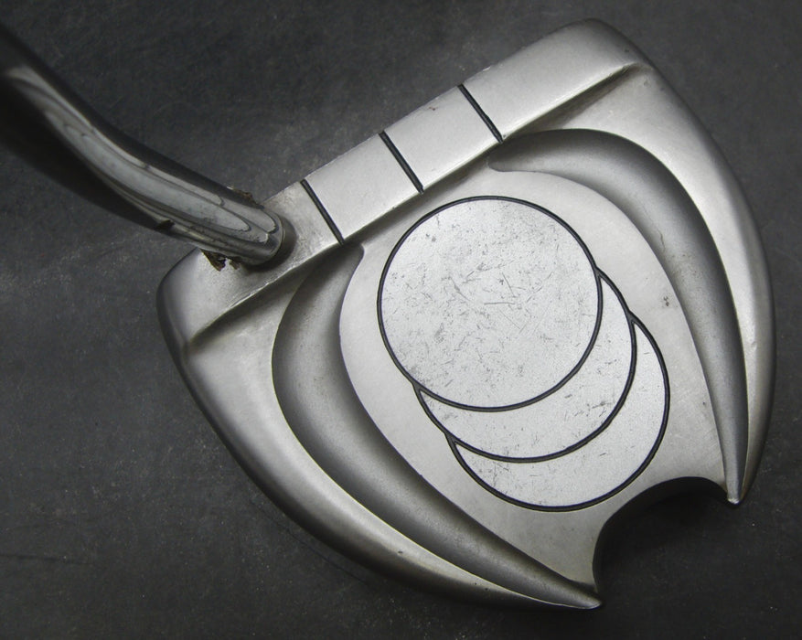 St Andrews White Blade Mid X Air Putter Steel Shaft 81cm Length Tour Grip