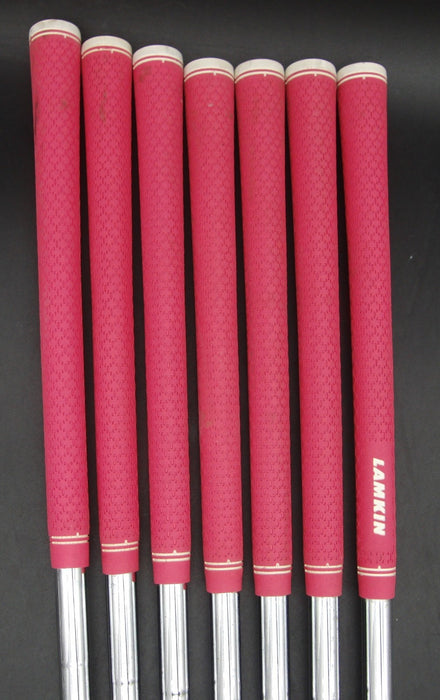 Set of 7x Nike VR II Pro Cavity Irons 4-PW Stiff Steel Shafts Lamkin Grips