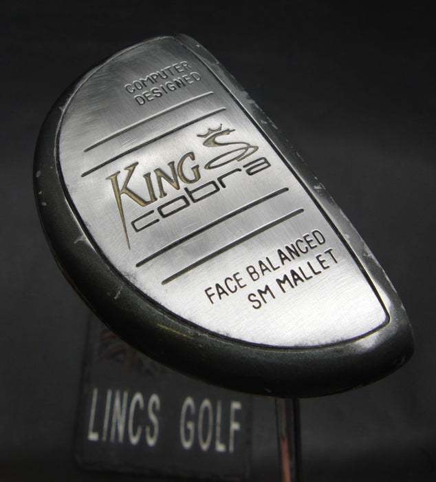 King Cobra Face Balanced SM Mallet Putter 87cm Length Steel Shaft Cobra Grip