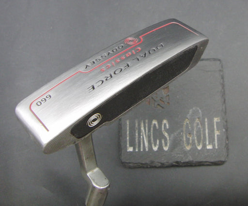 Odyssey Dual Force Classics 660 Putter Steel Shaft 88cm Length White Grip