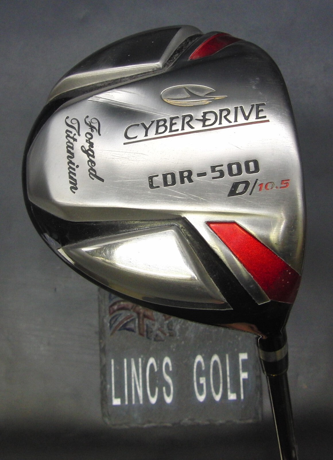 CYBER-DRIVE CDR-500 Forged 10.5° Driver Regular Graphite Shaft CYBER-D ...