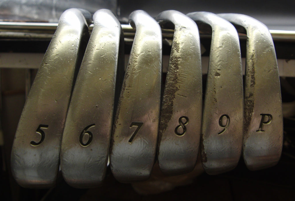 Set of 6x Miura Passing Point Irons 5-PW Regular Steel Shafts Golf Pride Grips