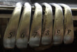 Set of 6x Miura Passing Point Irons 5-PW Regular Steel Shafts Golf Pride Grips