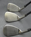 Set of 3 Power Bilt V1 Citation Pitching+ Sand+ Gap Wedge Regular Graphite Shaft