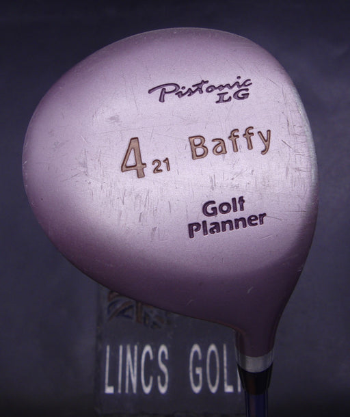 Ladies Golf Planner Pistonic LG 21°4 Wood Ladies Graphite Shaft GolfPlanner Grip