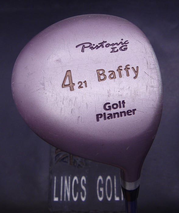 Ladies Golf Planner Pistonic LG 21°4 Wood Ladies Graphite Shaft GolfPlanner Grip