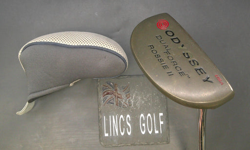 Odyssey Dual Force Rossie II Putter 85cm Length Steel Shaft Royal Grip + HC